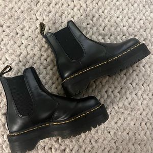 Dr. Martens Quad Platform Chelsea Boots